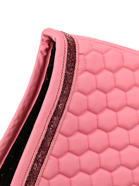 Kentucky Glitter Band Jump Saddle Pad Old Rose