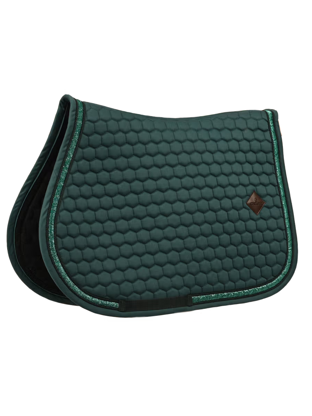 Kentucky Glitter Band Jump Saddle Pad Emerald