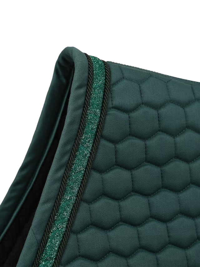 Kentucky Glitter Band Jump Saddle Pad Emerald