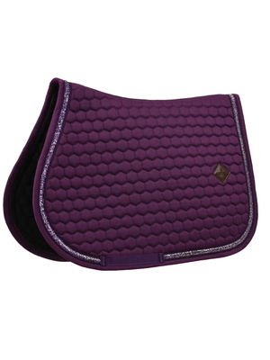 Kentucky Glitter Band Jump Saddle Pad Purple