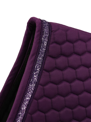 Kentucky Glitter Band Jump Saddle Pad Purple