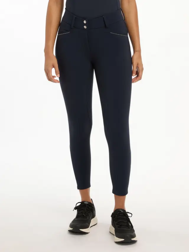 LeMieux Victoria Breeches Suede Seat Navy