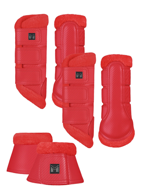 Maximilian Full Set - Drift Brushing & Bell Boots Grenadine