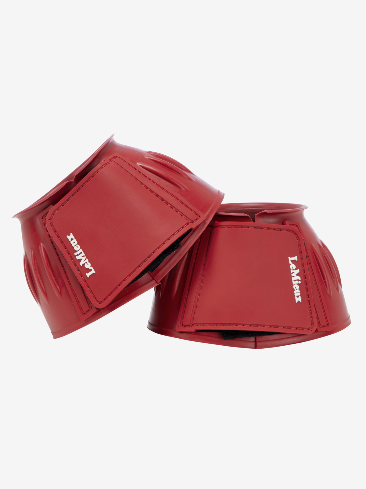 LeMieux Rubber Bell Boots Russet