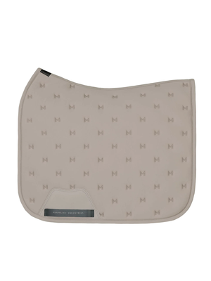 Maximilian Stamp Dressage Saddle Pad Taupe
