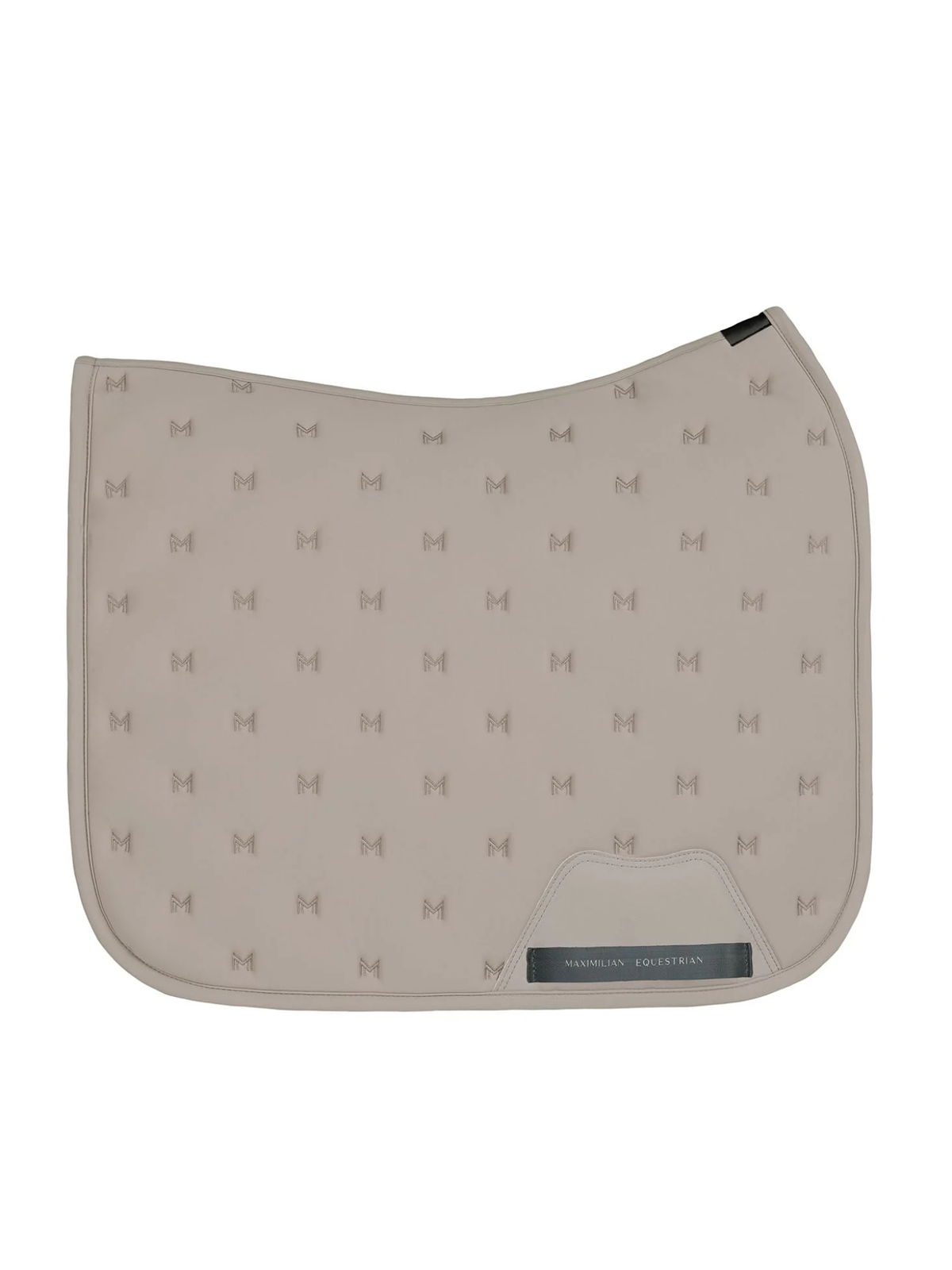 Maximilian Stamp Dressage Saddle Pad Taupe