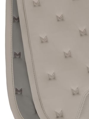 Maximilian Stamp Dressage Saddle Pad Taupe