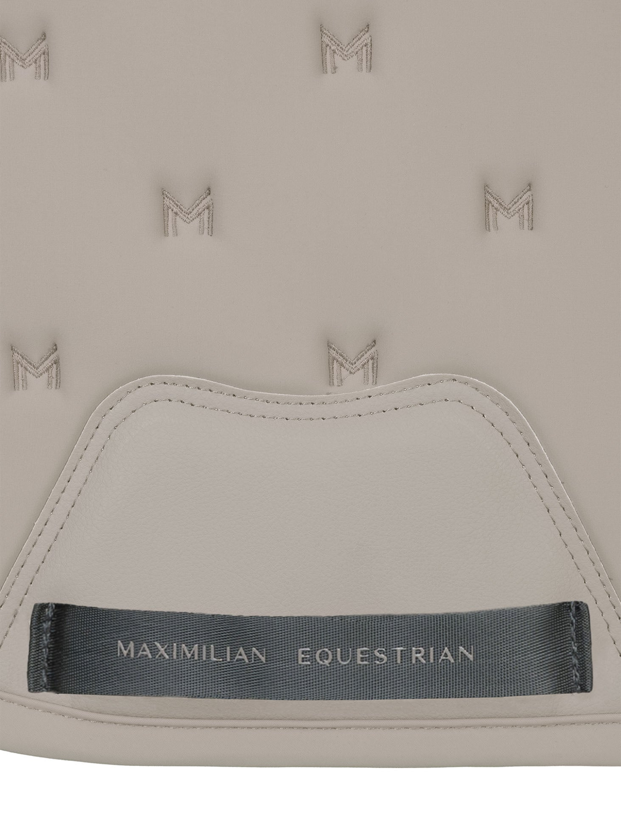 Maximilian Stamp Dressage Saddle Pad Taupe