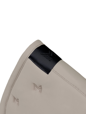 Maximilian Stamp Dressage Saddle Pad Taupe
