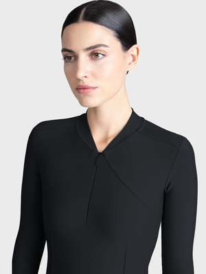 Maximilian Velya Long Sleeve Base Layer Black