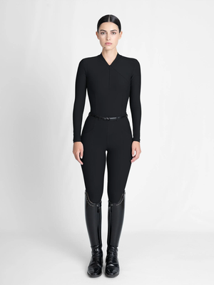 Maximilian Velya Long Sleeve Base Layer Black