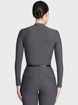 Maximilian Velya Long Sleeve Base Layer Graphite