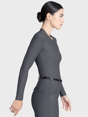 Maximilian Velya Long Sleeve Base Layer Graphite