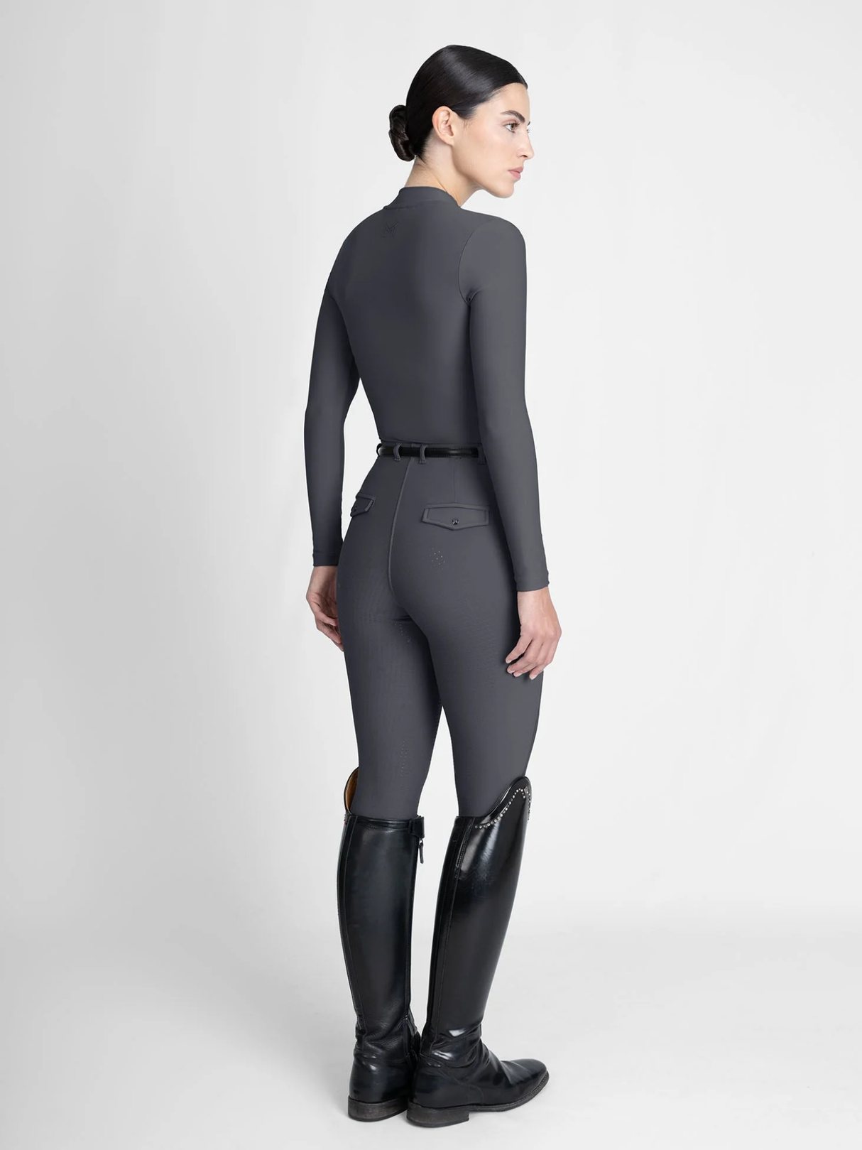Maximilian Velya Long Sleeve Base Layer Graphite