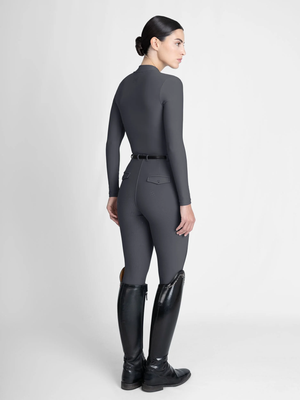 Maximilian Velya Long Sleeve Base Layer Graphite