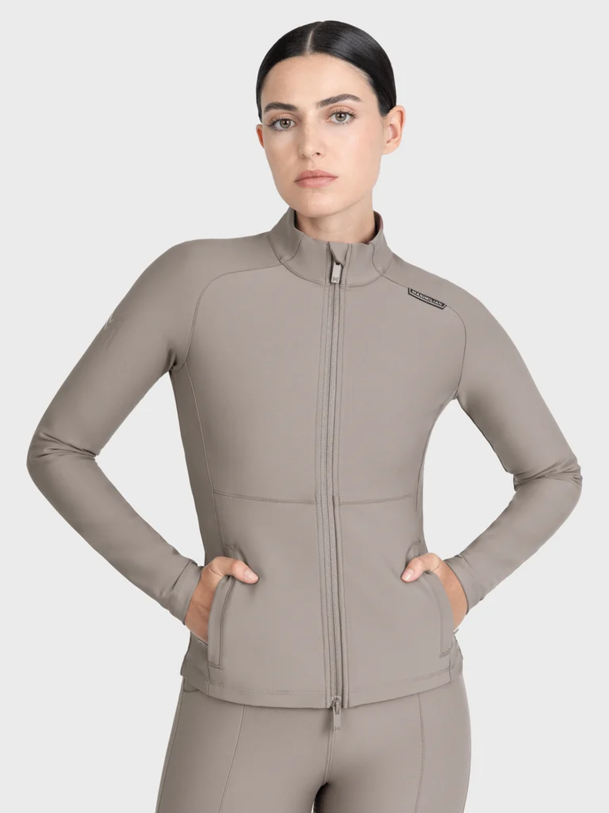 Maximilian Aldra Technical Jacket Taupe