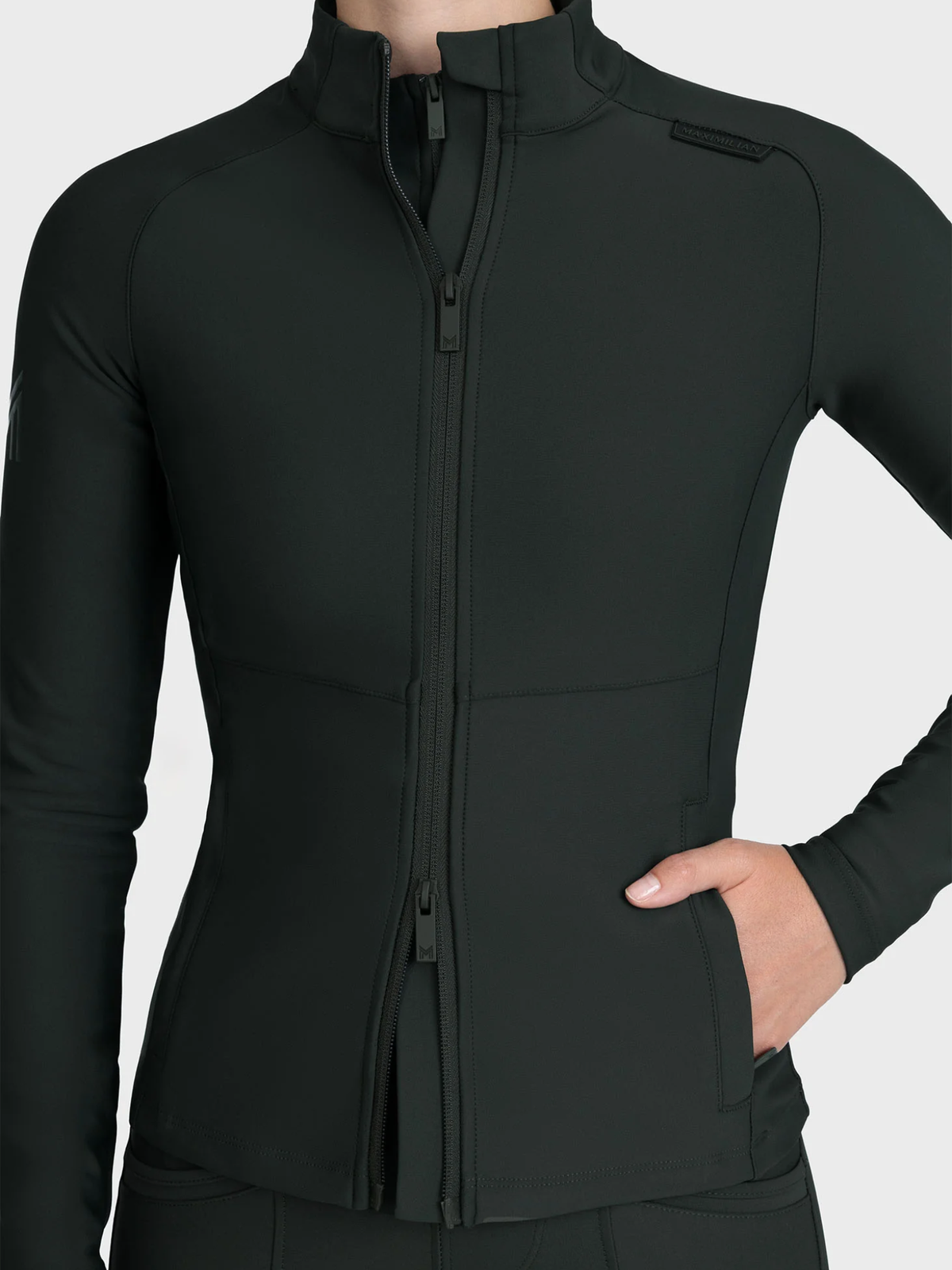 Maximilian Aldra Technical Jacket Hunter Green