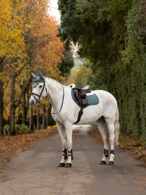 LeMieux Merino+ Suede Close Contact Saddle Pad Aloe