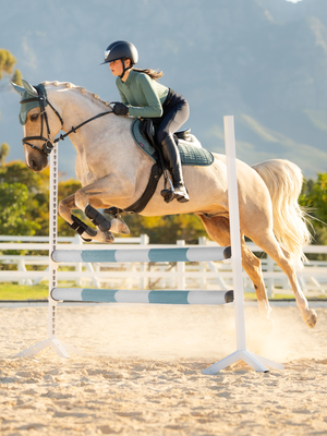 LeMieux Merino+ Suede Close Contact Saddle Pad Aloe