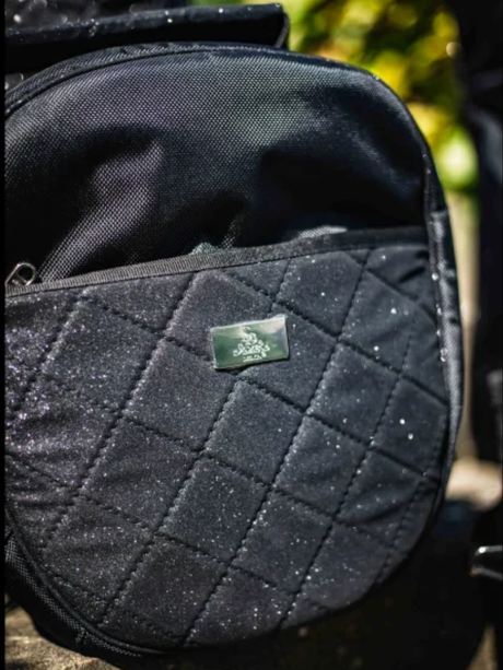 SD Design Hollywood Glamorous Helmet Bag - Midnight Sparkle