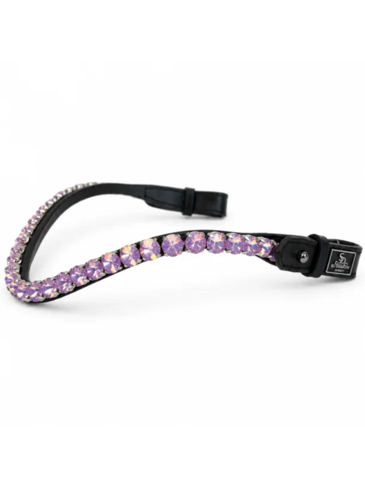 SD Design Unicorn Browband Purple/Black
