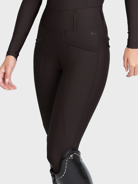 Maximilian Pro Riding Leggings Espresso