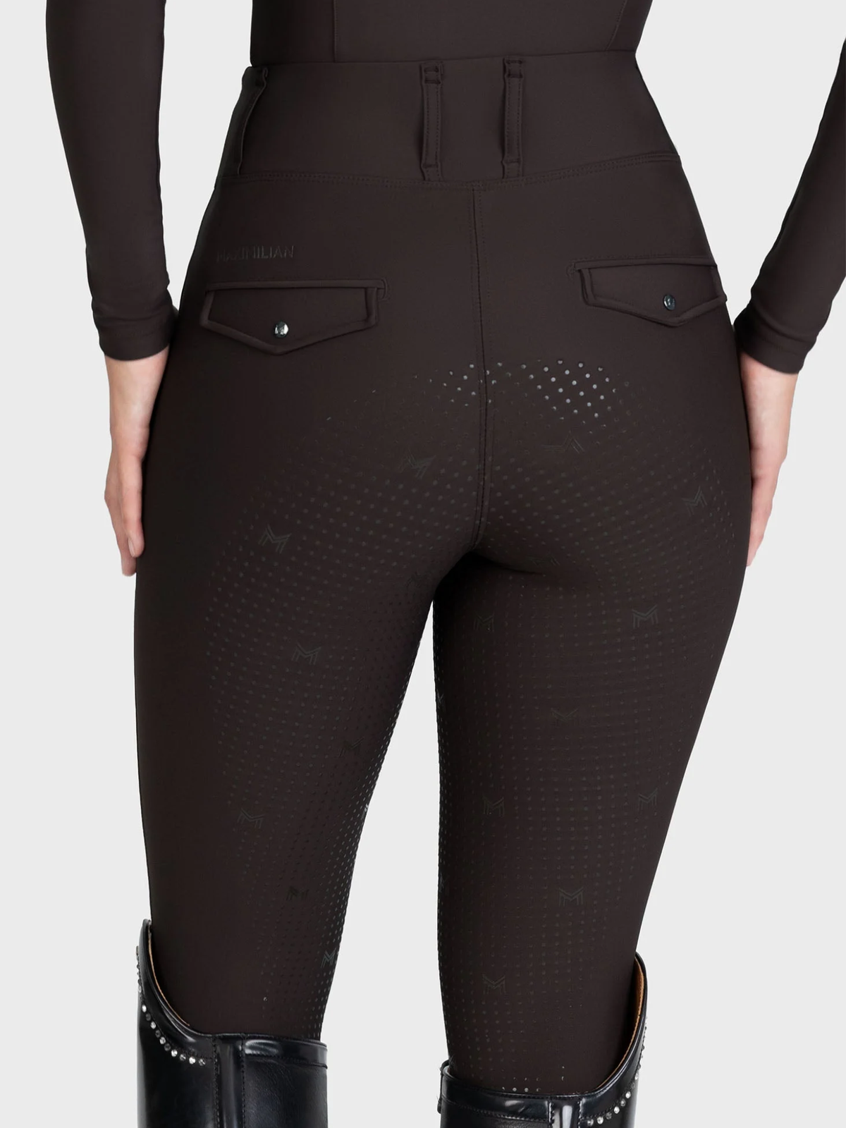 Maximilian Pro Riding Leggings Espresso