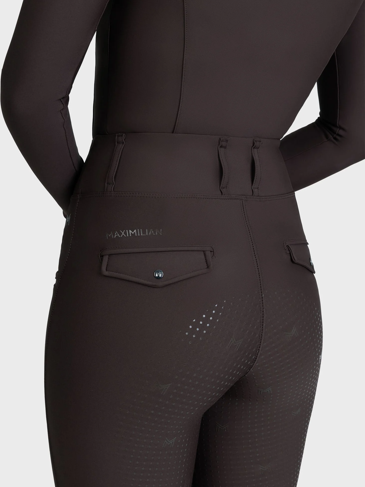 Maximilian Pro Riding Leggings Espresso