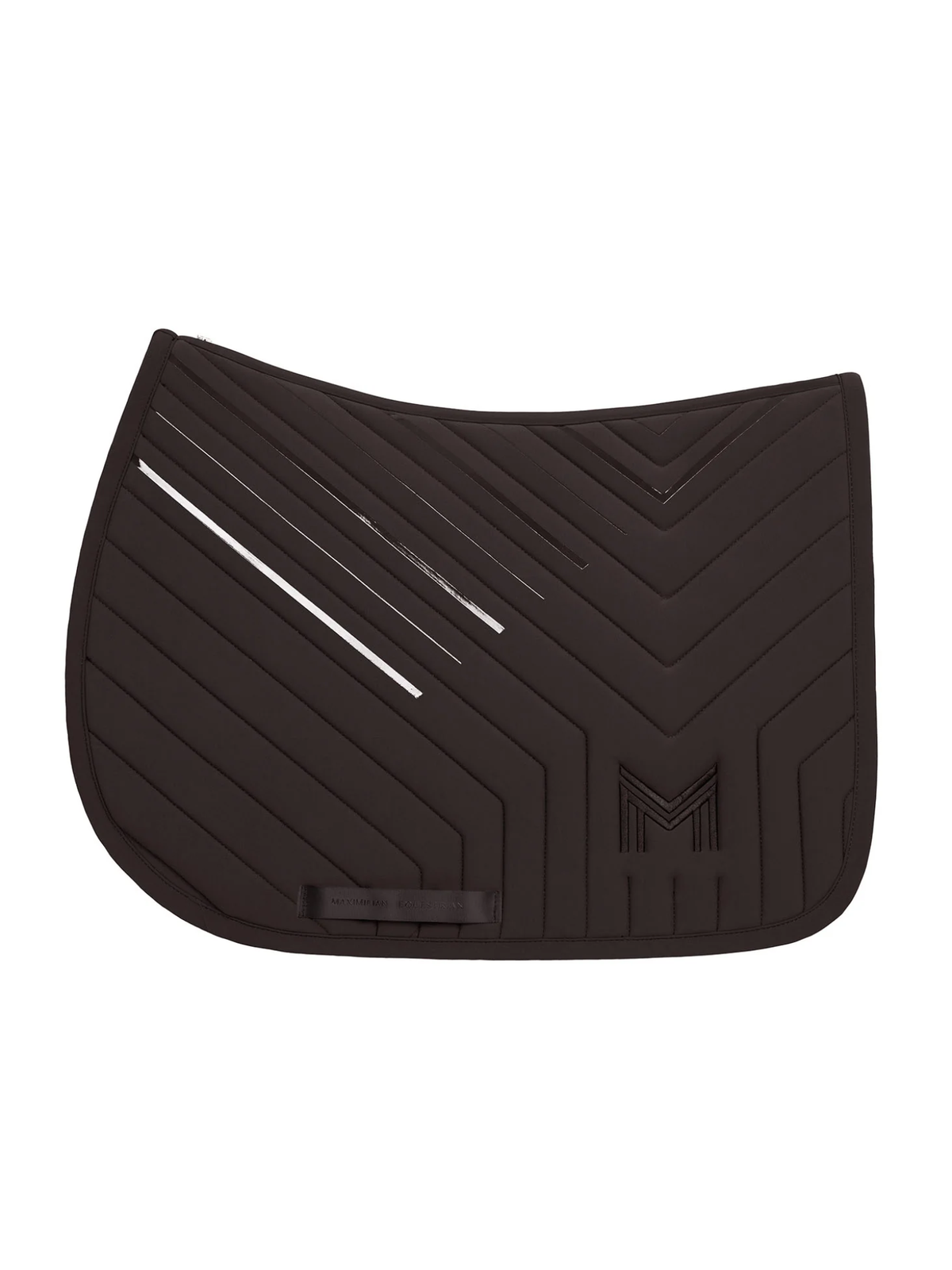 Maximilian Delta Jump Saddle Pad Espresso