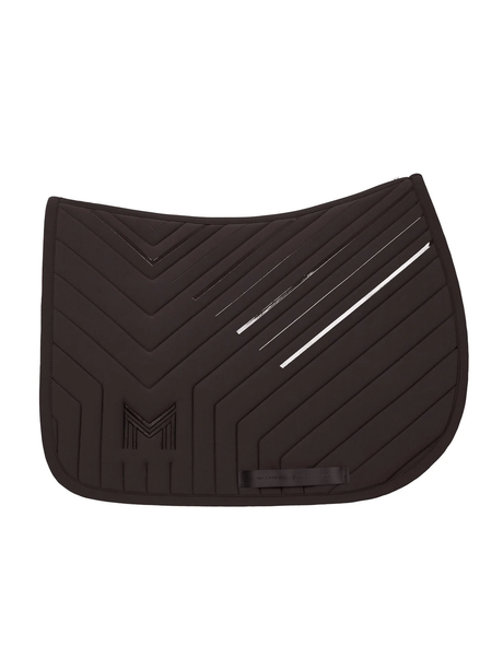 Maximilian Delta Jump Saddle Pad Espresso