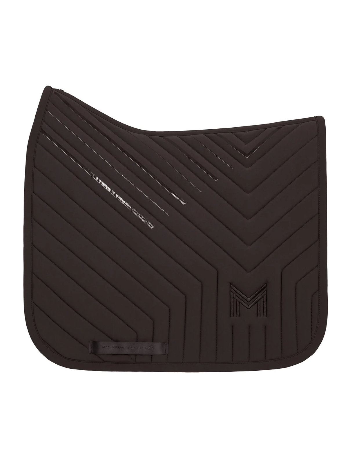 Maximilian Delta Dressage Saddle Pad Espresso
