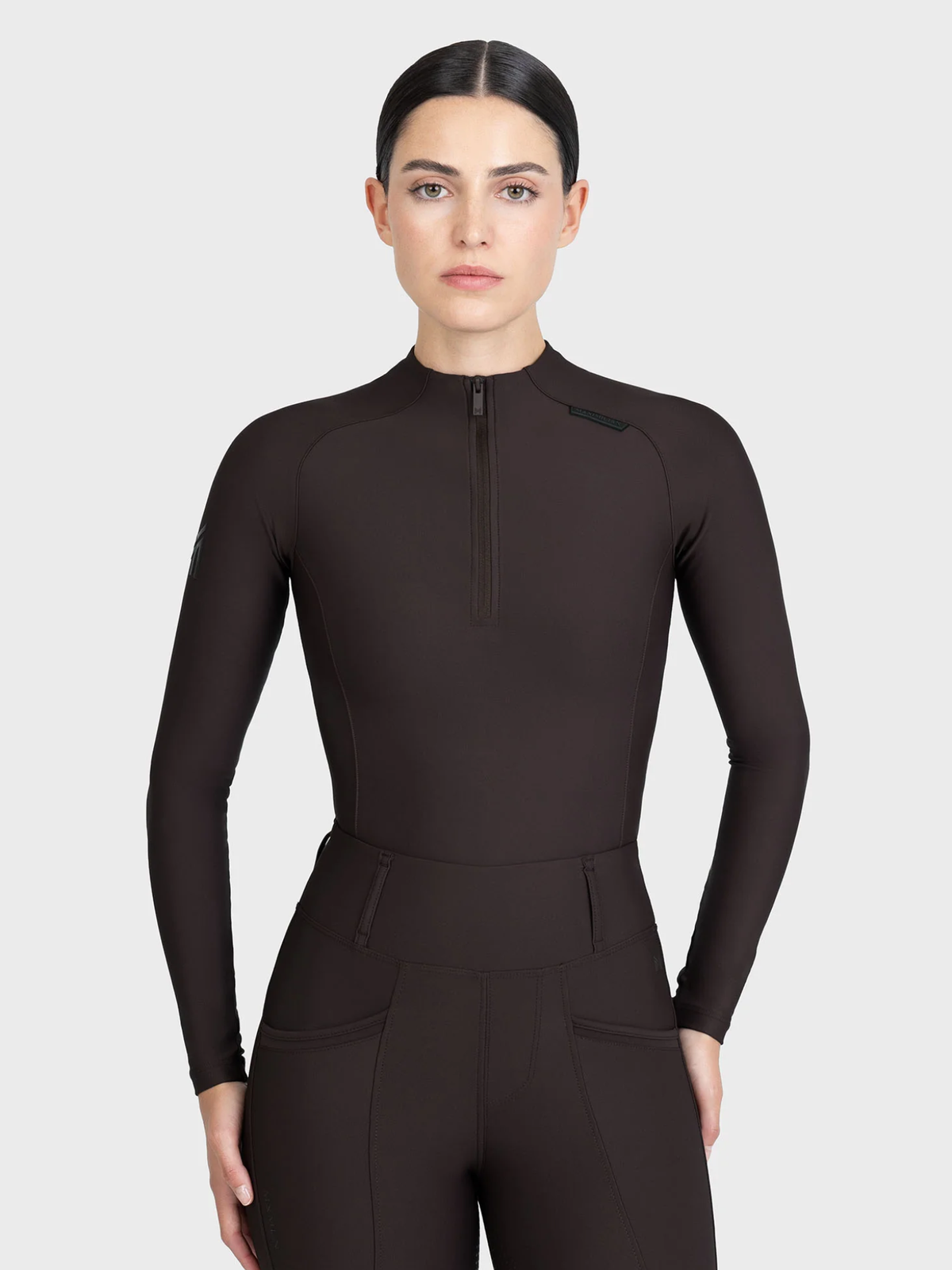 Maximilian Origin Long Sleeve Base Layer Espresso