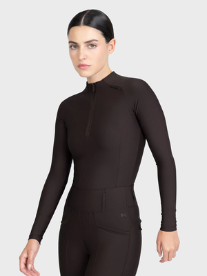 Maximilian Origin Long Sleeve Base Layer Espresso