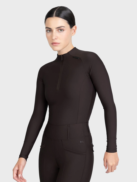 Maximilian Origin Long Sleeve Base Layer Espresso