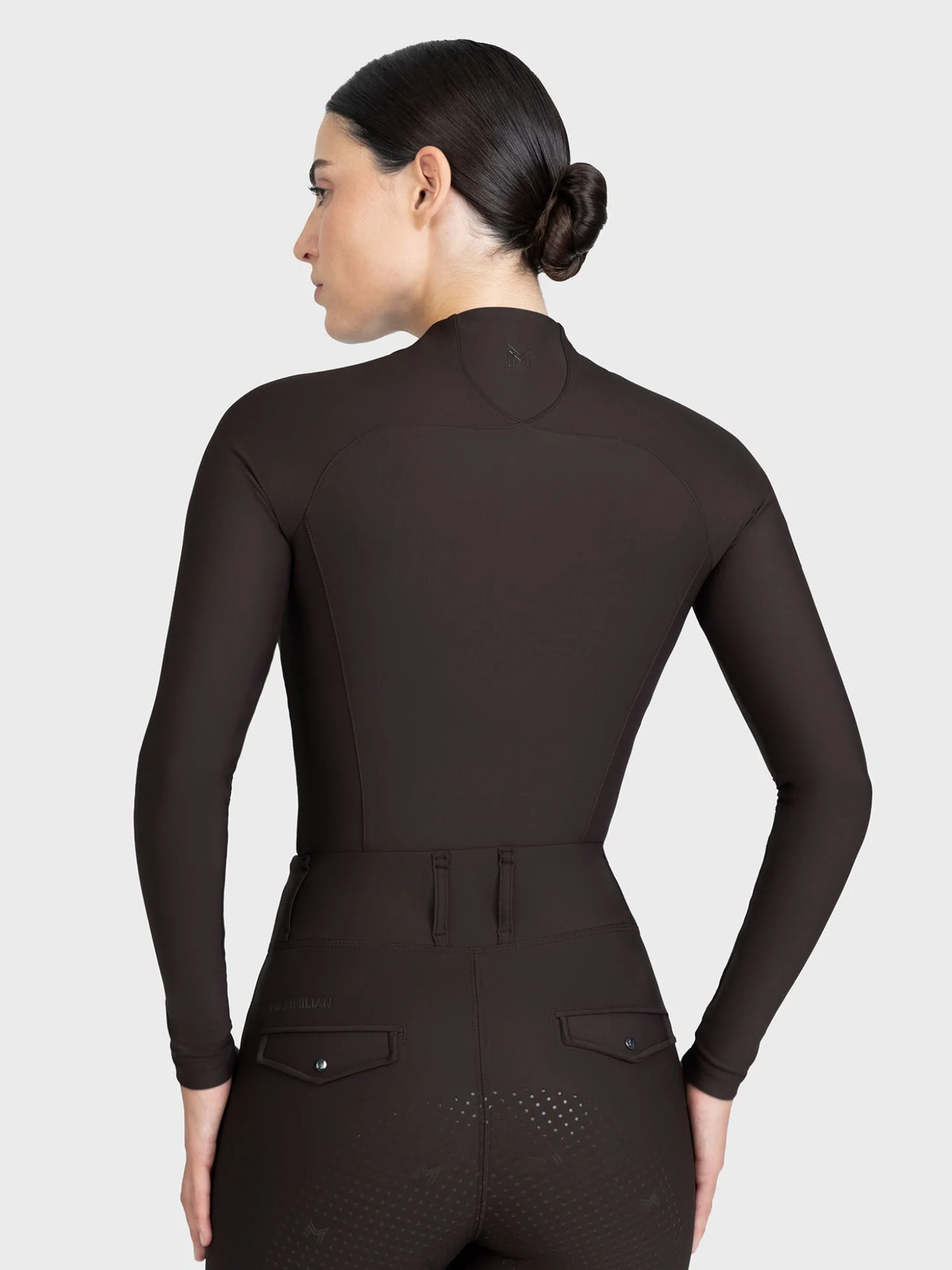 Maximilian Origin Long Sleeve Base Layer Espresso