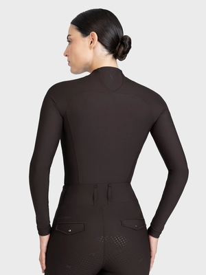 Maximilian Origin Long Sleeve Base Layer Espresso