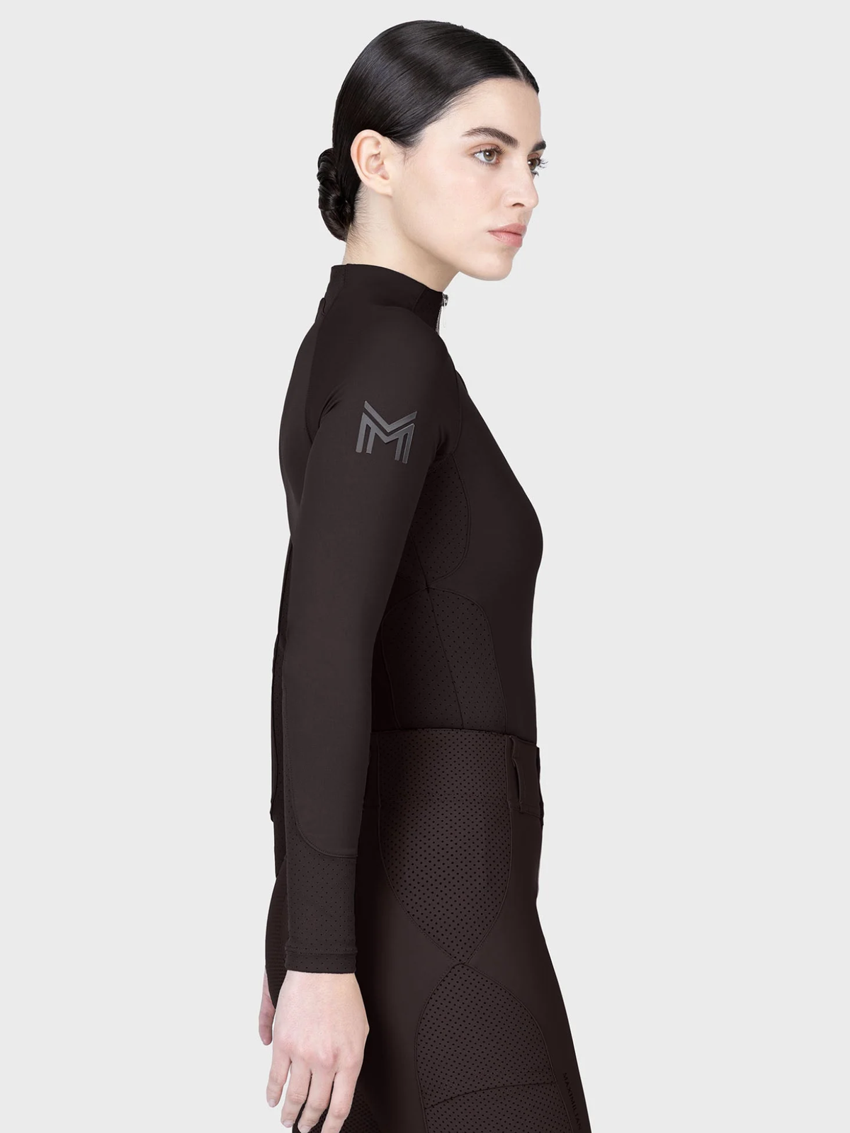 Maximilian Aero Long Sleeve Base Layer Espresso
