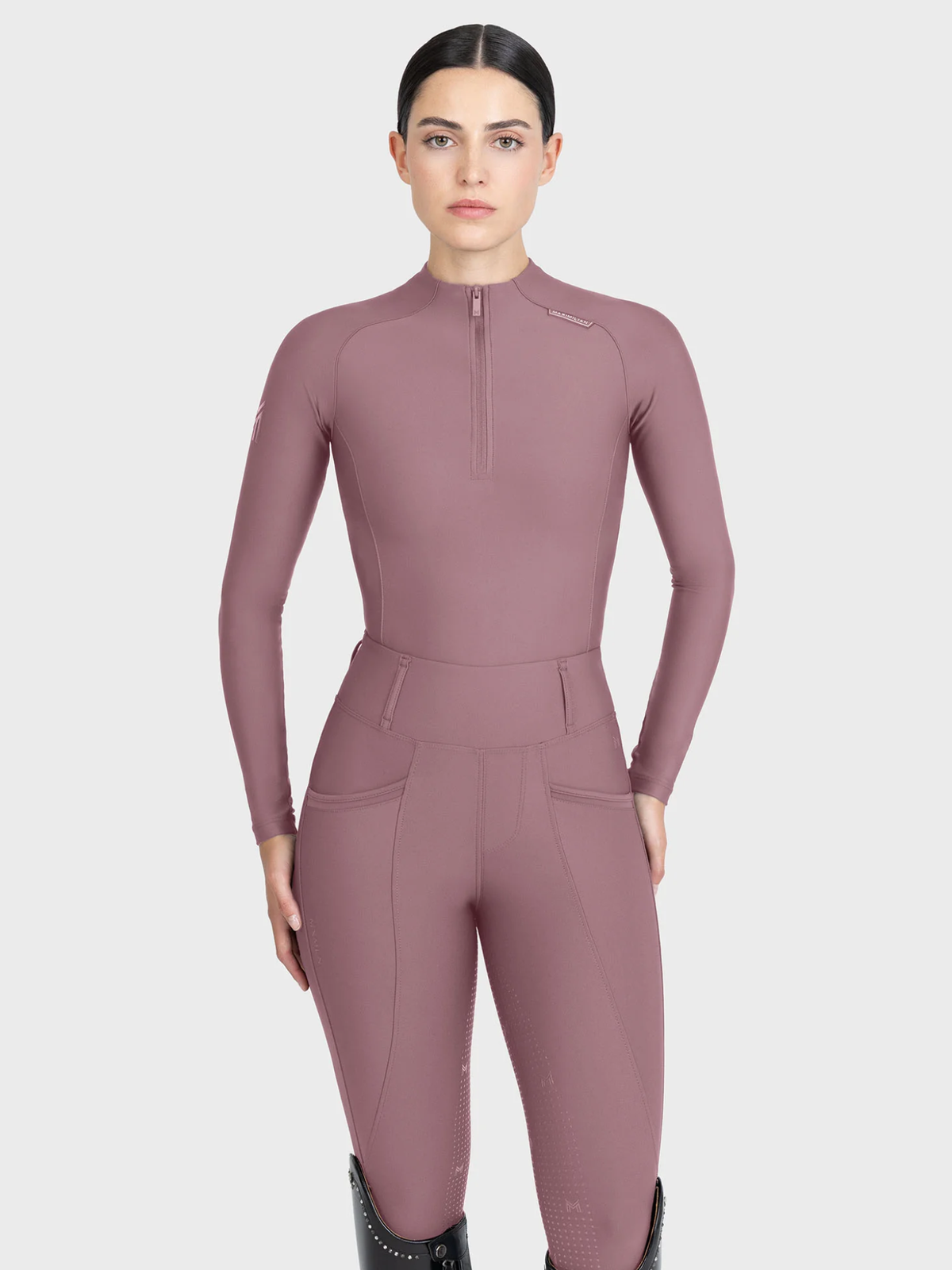 Maximilian Origin Long Sleeve Base Layer Heather