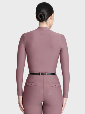 Maximilian Velya Long Sleeve Base Layer Heather
