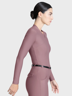 Maximilian Velya Long Sleeve Base Layer Heather