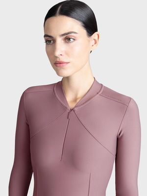 Maximilian Velya Long Sleeve Base Layer Heather