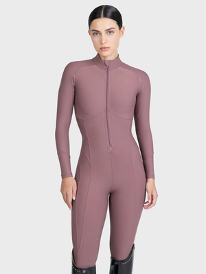 Maximilian Femme Riding Jumpsuit Heather