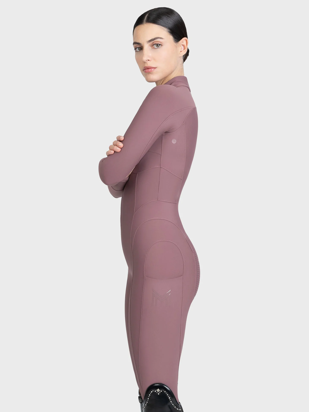 Maximilian Femme Riding Jumpsuit Heather