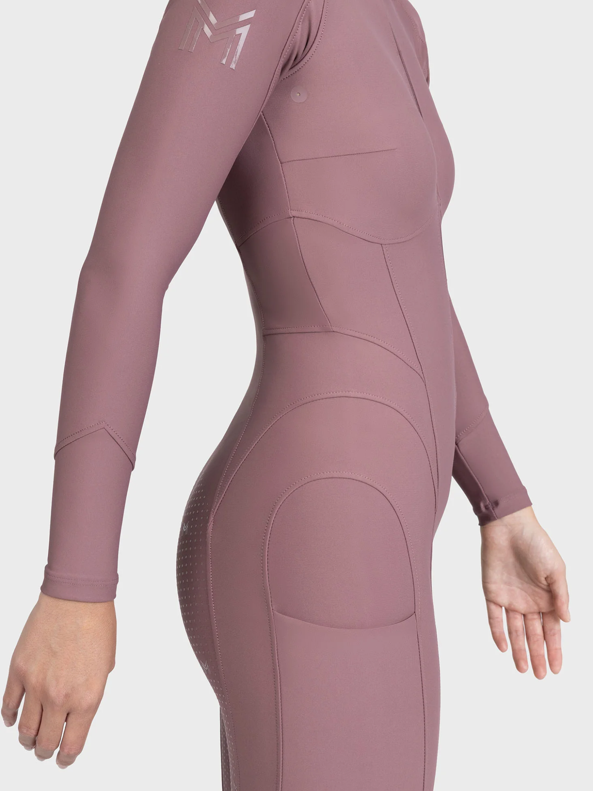 Maximilian Femme Riding Jumpsuit Heather