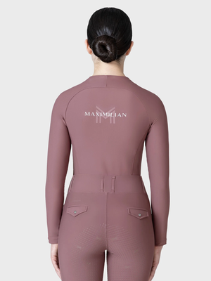 Maximilian Young Rider Nora Long Sleeve Base Layer Heather