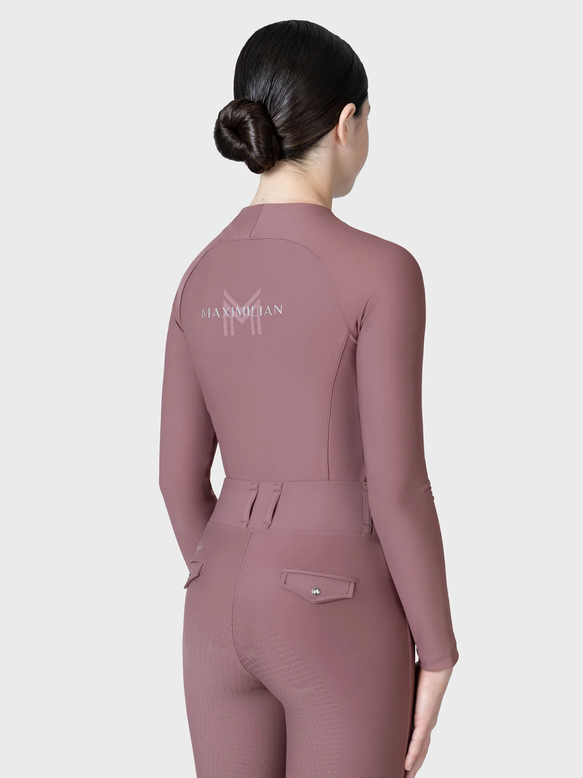 Maximilian Young Rider Nora Long Sleeve Base Layer Heather