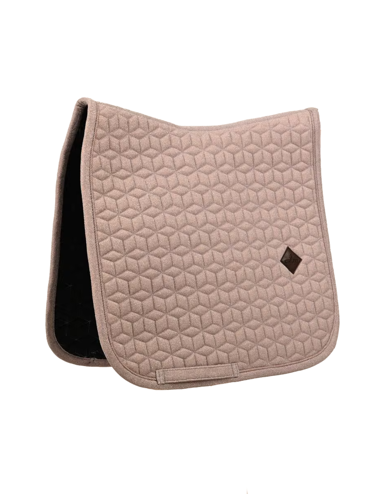 Kentucky Sparkling Dressage Saddle Pad Old Rose