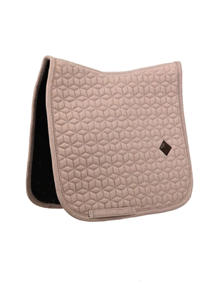 Kentucky Sparkling Dressage Saddle Pad Old Rose