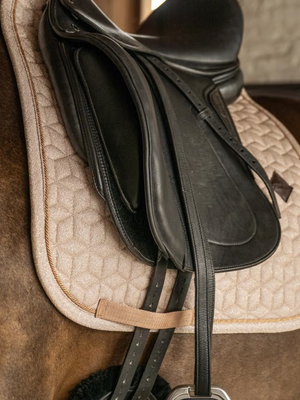 Kentucky Sparkling Dressage Saddle Pad Beige