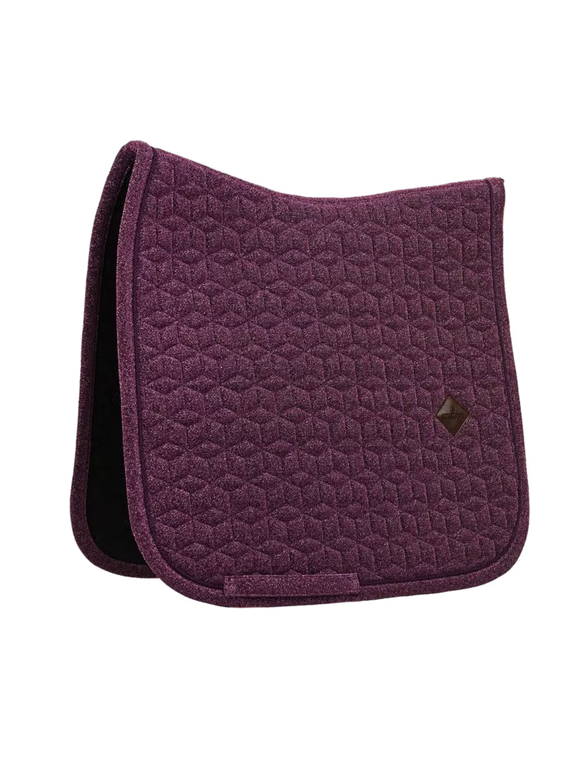 Kentucky Sparkling Dressage Saddle Pad Purple